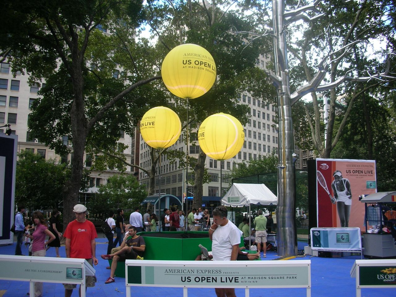 Event Resources U.S. Open Live in New York City Parks project photo